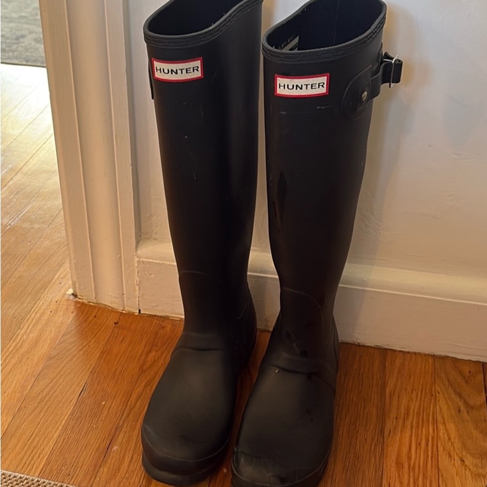 Hunter Classic Black Waterproof Boots